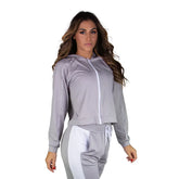 Jaqueta Everlast Candy Colors - Cinza - Feminino